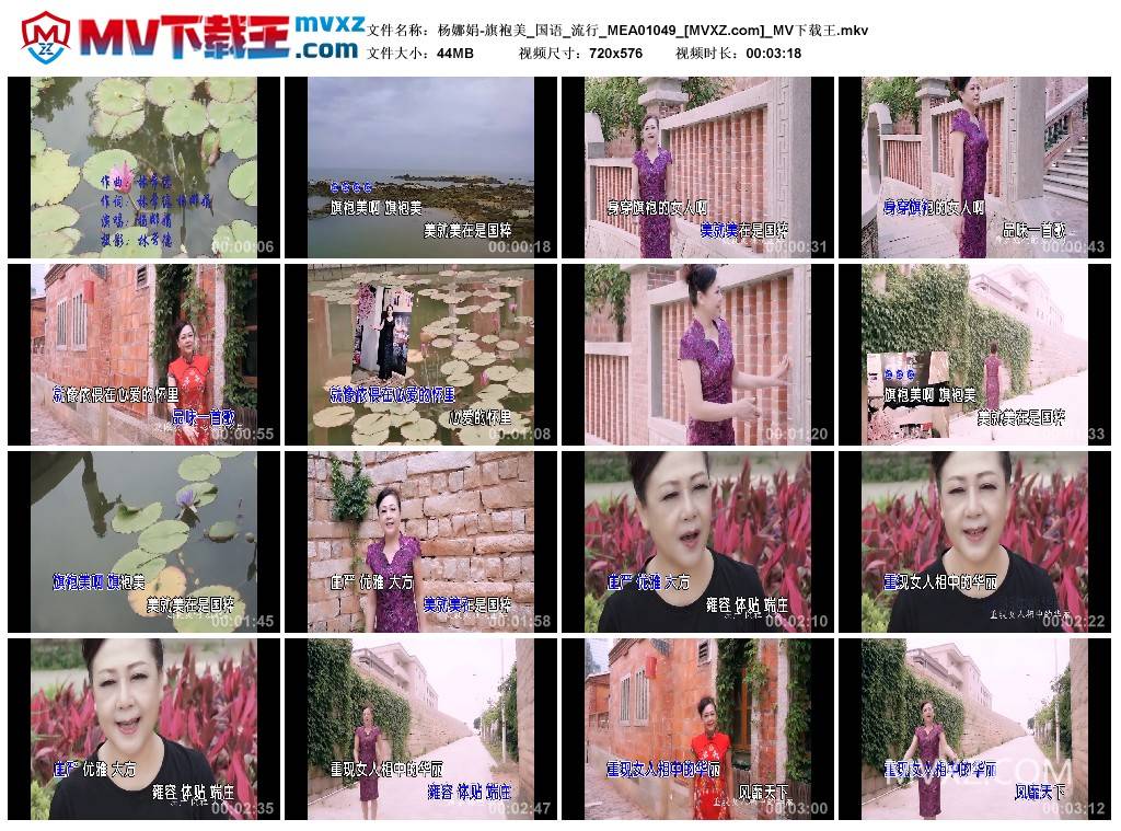 杨娜娟-旗袍美_国语_流行_MEA01049